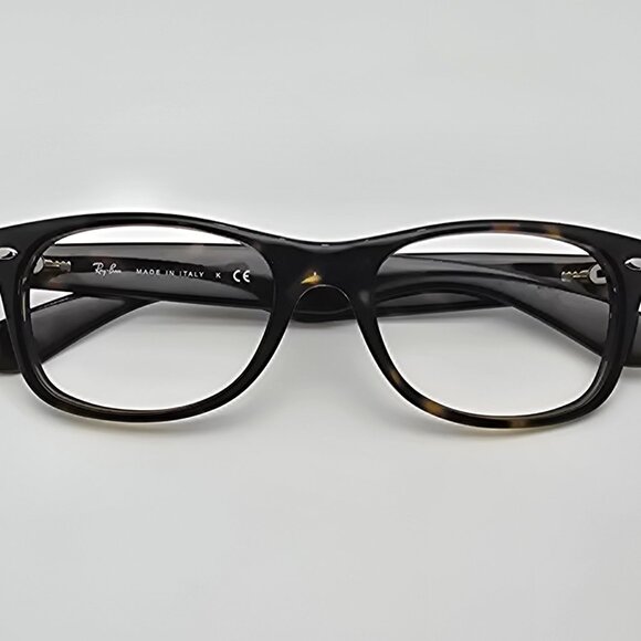 Ray-Ban RB2132 902 New Wayfarer Classic Polished Tortoise Sunglasses Frame Italy - Picture 10 of 12